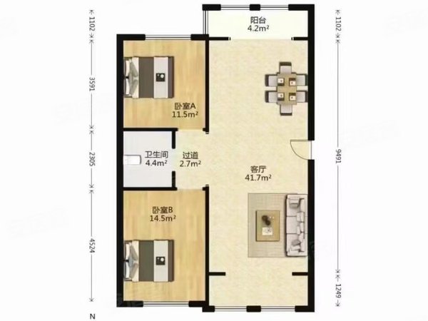 一月一付无隐藏费用汉峪金谷市中心医院龙奥天街拎包住