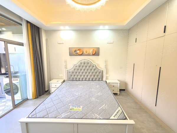 金华婺城婺城新区蓝湾国际花园民用水电！带阳台！蓝湾国际！精装公寓拎包入住出租房源真实图片