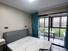湖州德清德清市区银泰城旁一室一厅出租 可做饭 朝南 阳台落地窗出租房源真实图片