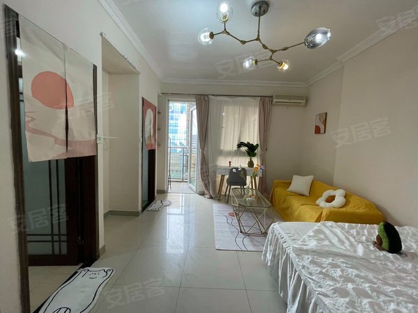 【多图】双城国际公寓,珠江新城西租房,珠江新城地铁站旁 高层南的望