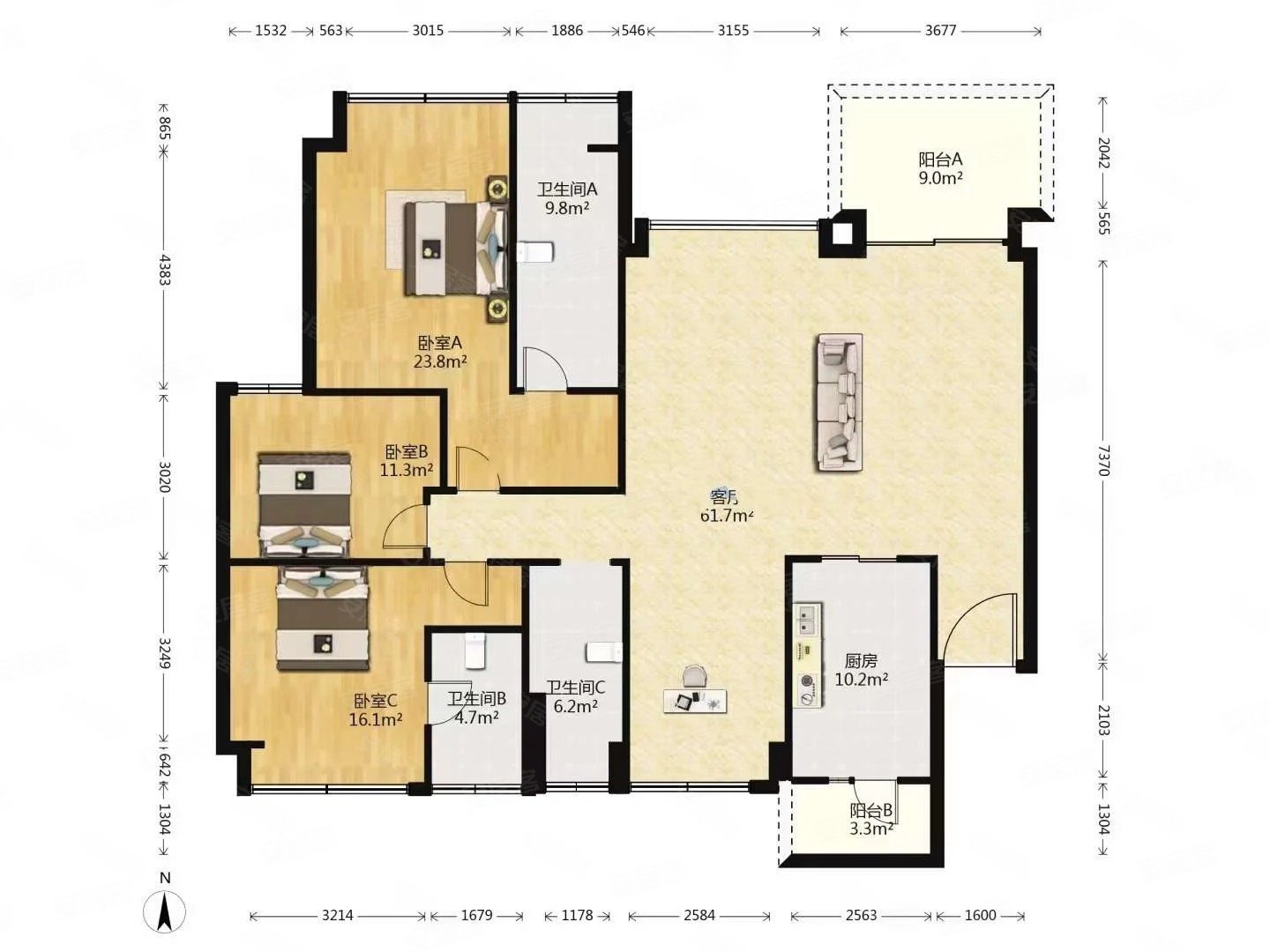 蔚蓝卡地亚花园城蔚蓝阁a区