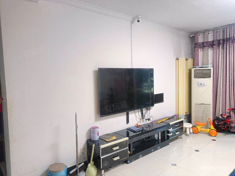 银桥大道旁精装小三室双气入户随时看房,骊景美舍二手房,70万,3室1厅