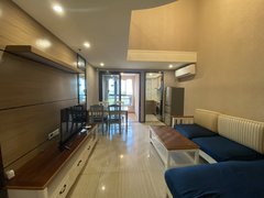 海口龙华城西恒大文化旅游城复式两房loft公寓 好含物业费 拎包入住出租房源真实图片
