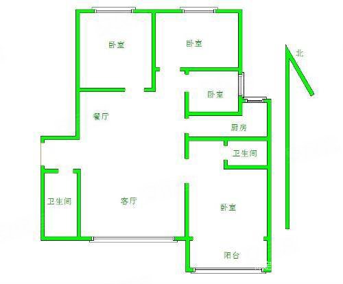 兴远现代城4室2厅2卫179㎡南北140万