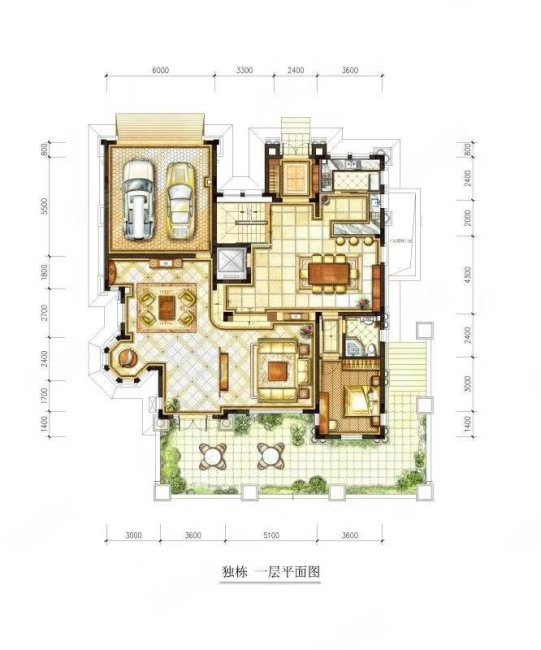 青岛独栋庄园别墅 享千平私家庭院 赠全明负一层 传世豪宅!