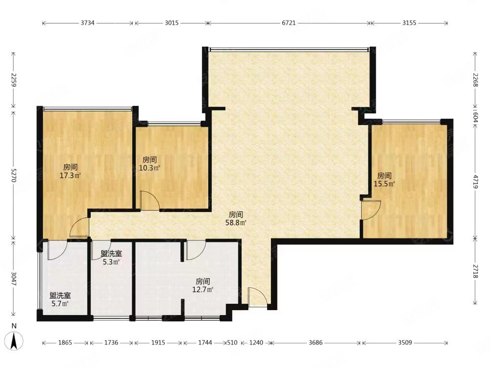 青羊区二环路光华村口天祥广场电梯套三双卫诚心卖房