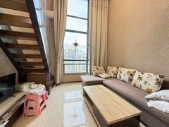 海口龙华城西吾悦广场旁（恒大文化旅游城）精装复式一房，拎包入住，租出租房源真实图片