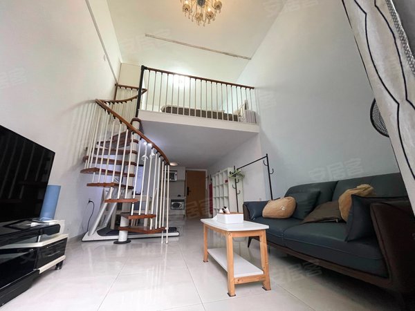 广州天河珠江新城西铂林国际公寓复式大1房1厅,大阳台,独立洗手间有