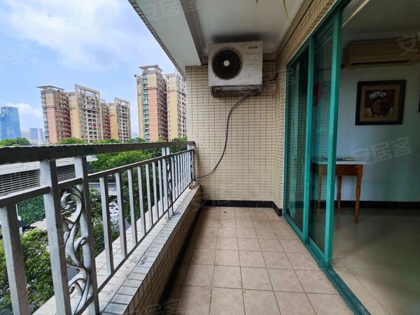 广州天河珠江新城东南国花园南国花园正南向三房 看江 保养好 通风