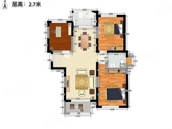 上海嘉定嘉定新城保利星海屿筑(北区)德富路小学中学旁 精装三房两房