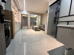 金华东阳东阳江北江北湖田 西范 精装修智能投影 家电齐全停车方便超大一室一厅出租房源真实图片