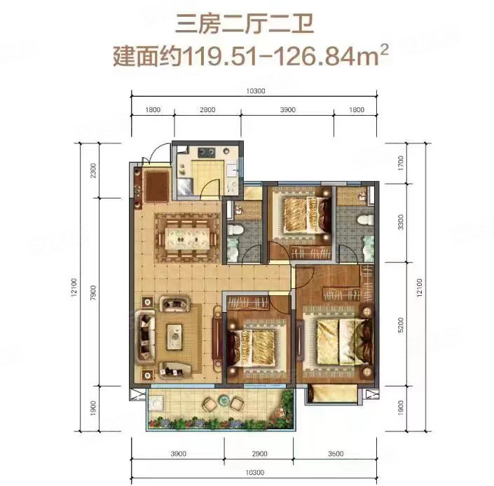 昆明吾悦首府户型图图片