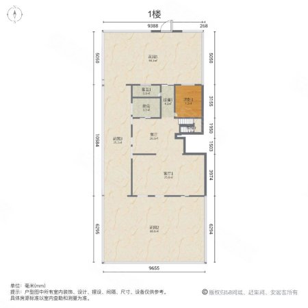 正弘瓴筑(别墅)7室4厅7卫280.9㎡南3100万