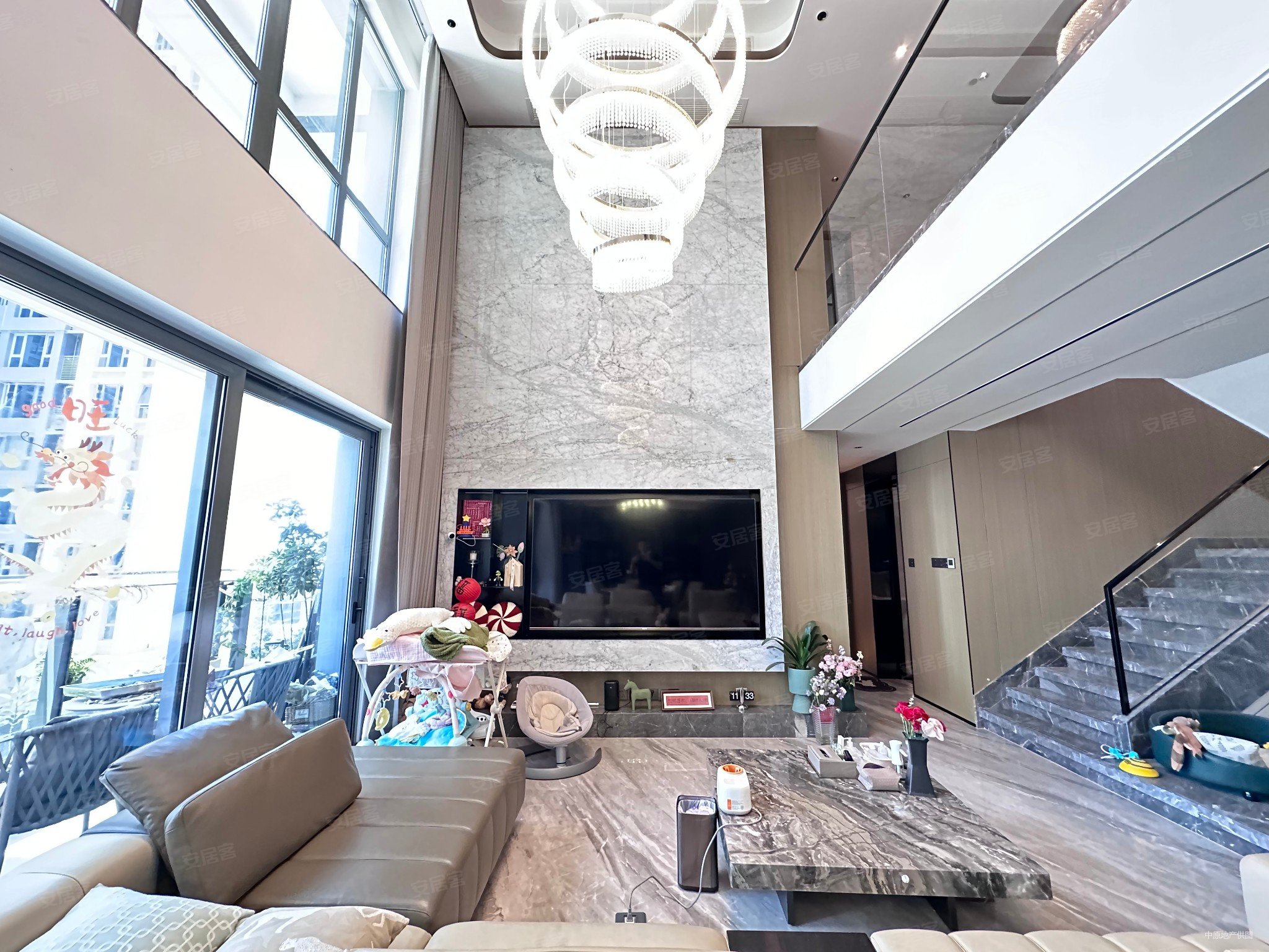 中空大复式丨云玺253平5房丨豪华装修丨降价1000个