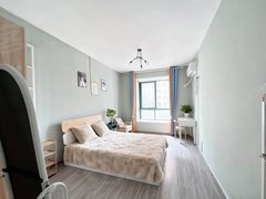 合肥新站生态公园单间新海公园地铁口，朝南采光好，家具齐全，押一付一，碧水雅居出租房源真实图片