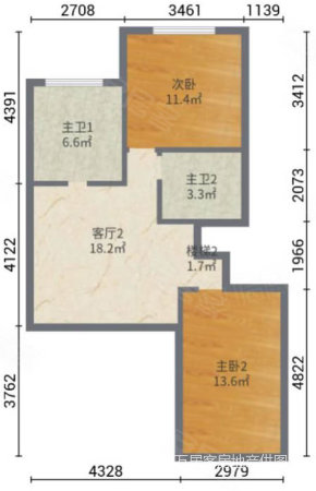 滨江御园4室2厅3卫269.14㎡南235万