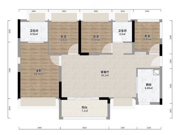 广州花都镜湖大道越秀臻悦府(花都湖)臻悦府   全新无甲醛  家私家电