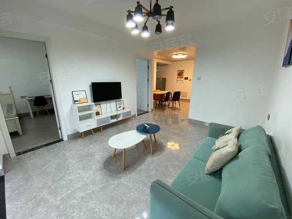 三房出租 家具家电齐全 客厅有空调 随时看房出租房源真实图片