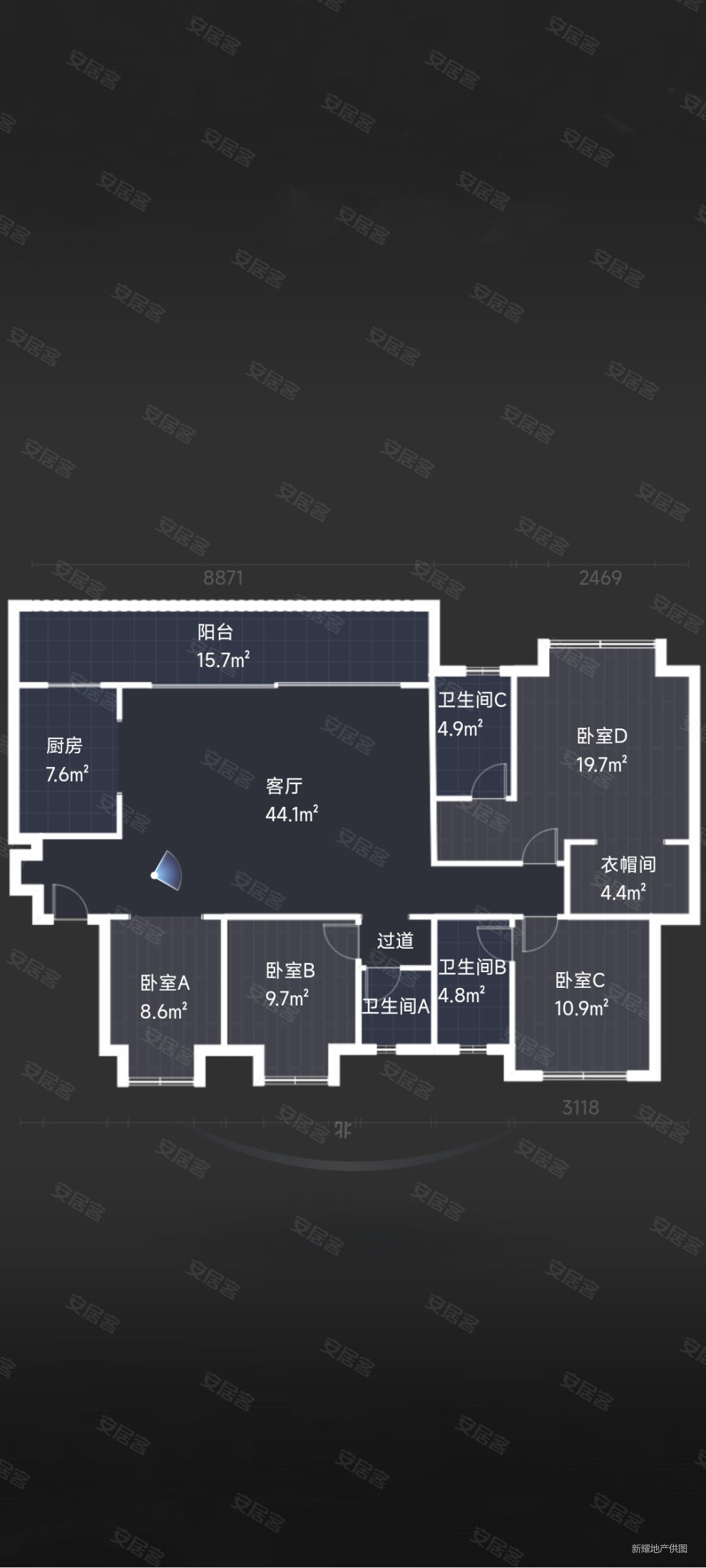贵阳房产网>贵阳二手房>云岩二手房>三桥二手房>新城玺樾台>