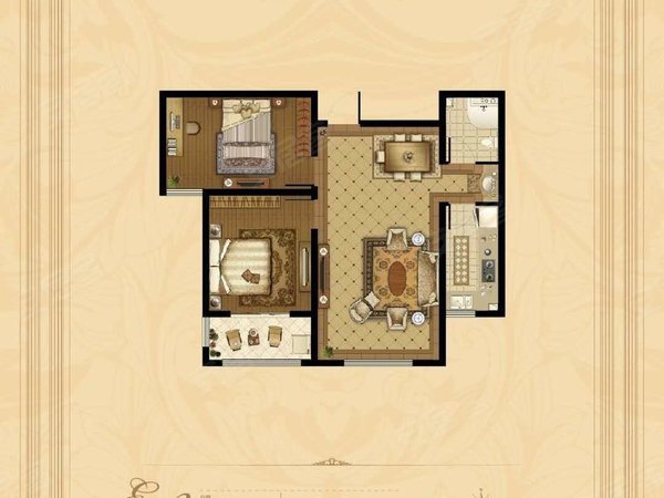 德州德城开发区东海香港城东海国际西邻精装修大两室拎包入住环境优雅