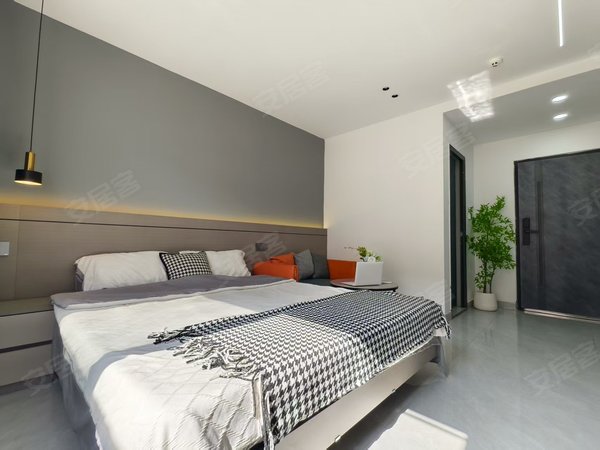 金华东阳东阳江北中山北路288号楼江北之芯  广厦大学附近  精装豪华公寓  配套齐全出租房源真实图片