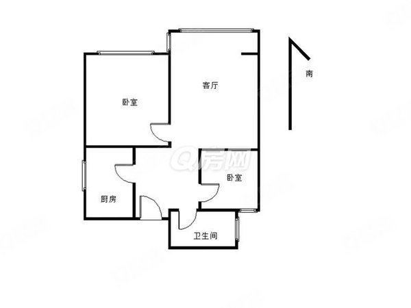 【多图】港湾花园,蛇口租房,港湾花园2房采光好全齐拎包入住近地铁 有