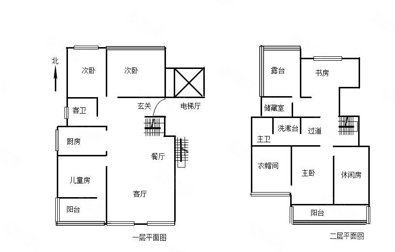 实力玖如堂6室2厅2卫226㎡南北490万