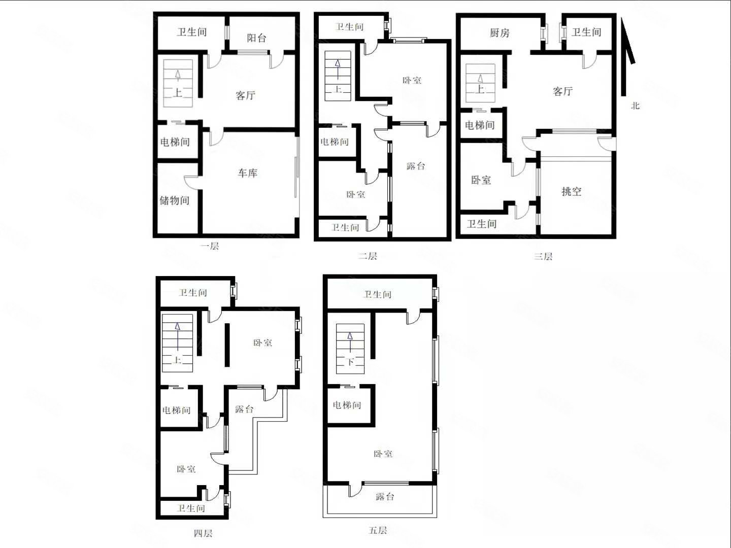 万科观贤别墅b区联排边户450个送电梯小区中心位置