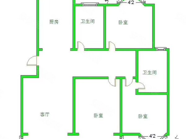 龙游城区租房,水岸公馆精装单身公寓,采光好,拎包入住,龙游租房-衢州