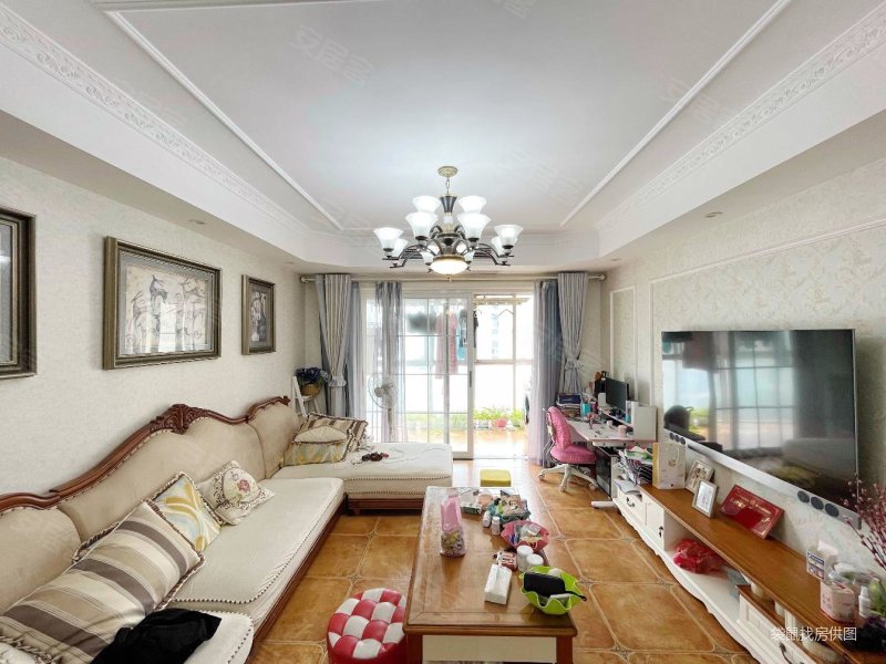 怡景名园全新精装家电家具全留拎包入住采光好