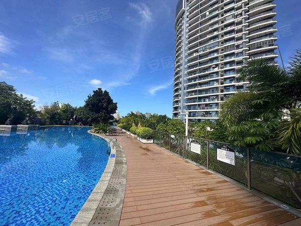 三亚吉阳水三千蓝海华庭三亚市中心蓝海购物广场蓝海华庭高端三房2卫