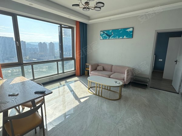 温岭温岭市区锦江中心柏悦御府城西 银泰对面 伯悦御府 大客厅大两室