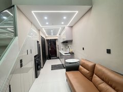 咸阳西咸新区(咸阳)沣东新城(咸阳)可月付 东望中心精装一室复式 铁一中陪读 西咸大厦地铁口出租房源真实图片