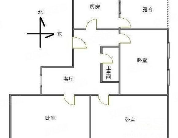 皂君庙 铁科院 财经大学 交大东路12号院 精装三居主卧出租