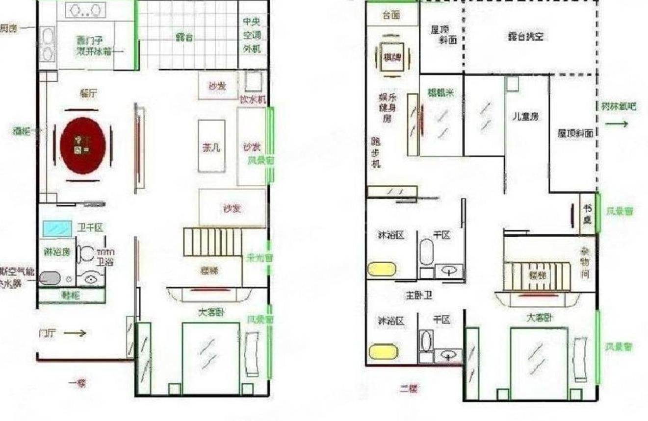 鼎邦丽池4室2厅3卫235㎡南北2070万