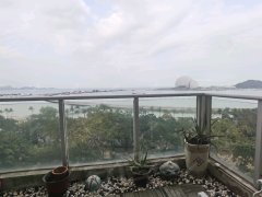 珠海香洲凤凰北一线海景2房，万科金域蓝湾，家私家电全齐，拎包入住出租房源真实图片