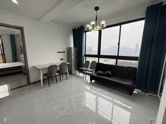 安吉递铺博瑞广场出租：昌高旁龙山公馆一室一厅一卫 带阳台 包物业 包宽带出租房源真实图片