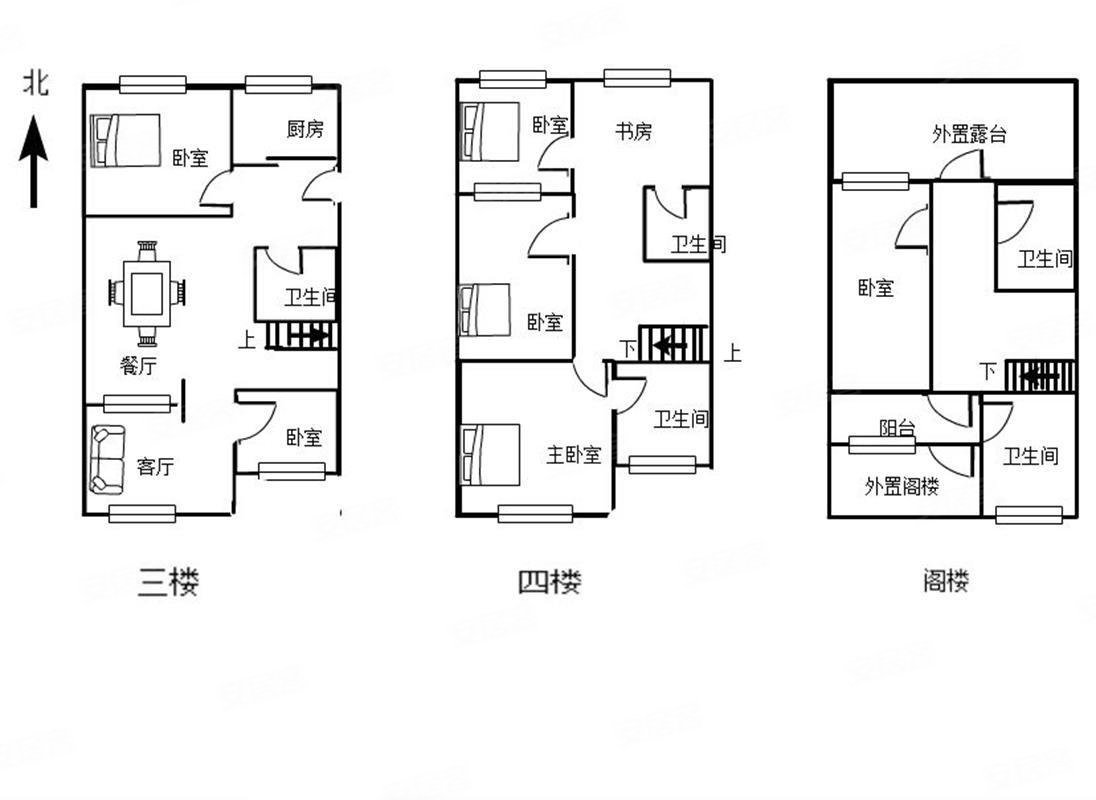 隆基天鹅湾6室2厅2卫270㎡南北83.8万