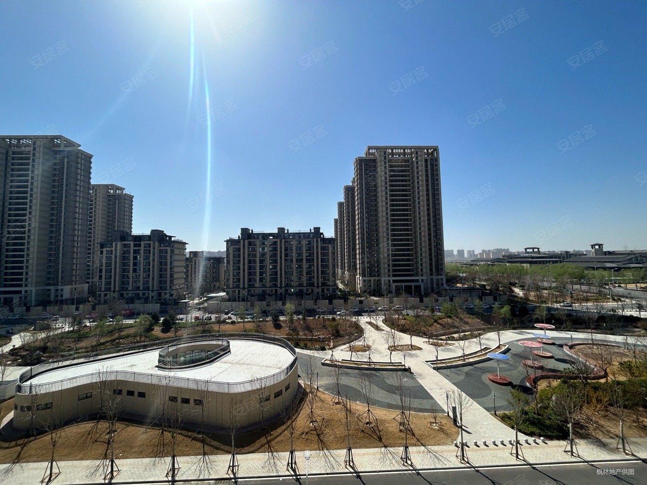 前排洋房顶楼带平台 三室朝南 可改四室看房有钥匙,建业世和府二手房
