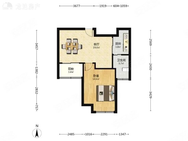 上海浦东川沙心圆西苑新上架,心圆西苑,电梯1房,大,实拍图,有钥匙出租
