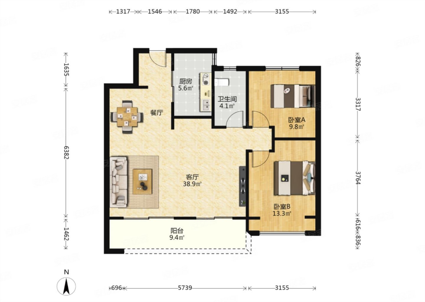 西安房产网>西安二手房>西咸新区二手房>沣东新城二手房>绿地新里城
