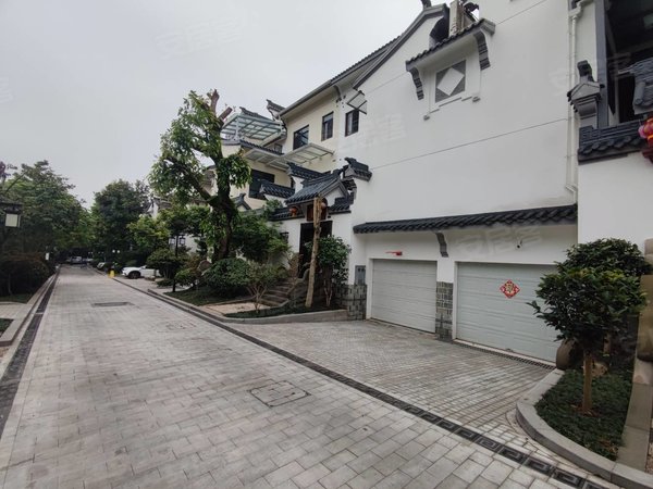 重庆渝北人和金科中华坊(别墅)财富中心 办公接待 中式园林小区 前后