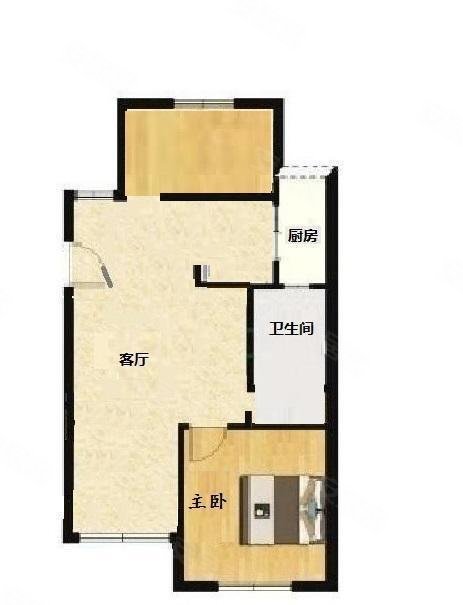 三林苑2室1厅1卫71.75㎡西北380万