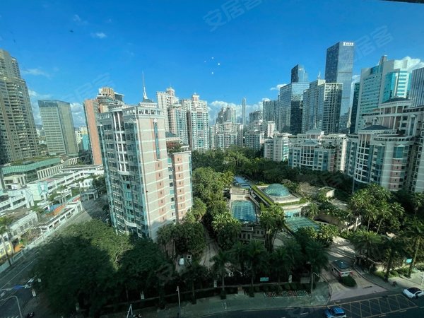 深圳福田香蜜湖东海花园(一期)东海花园一期,新上大四房,高层看花园