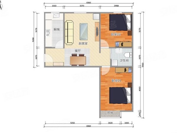 瑞平家园!诚心出租南2室,物有所值,不要错过哟