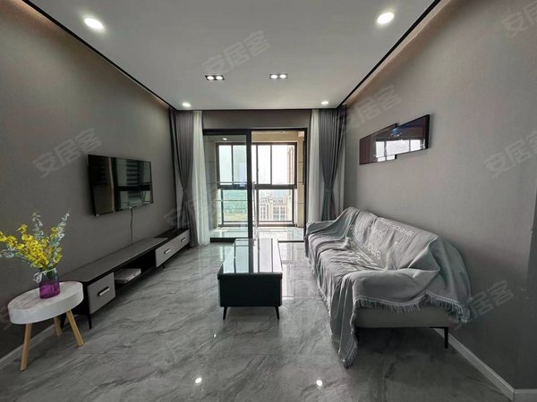 嘉兴南湖南湖街道鑫控吴越学府科技城吴越三室一厅一厨一卫精装修家电