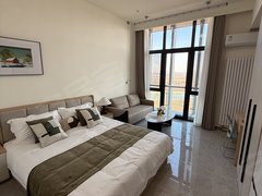 北京房山良乡0中介 整租精装公寓 落地窗采光好 实体墙 物业出租 随时看出租房源真实图片