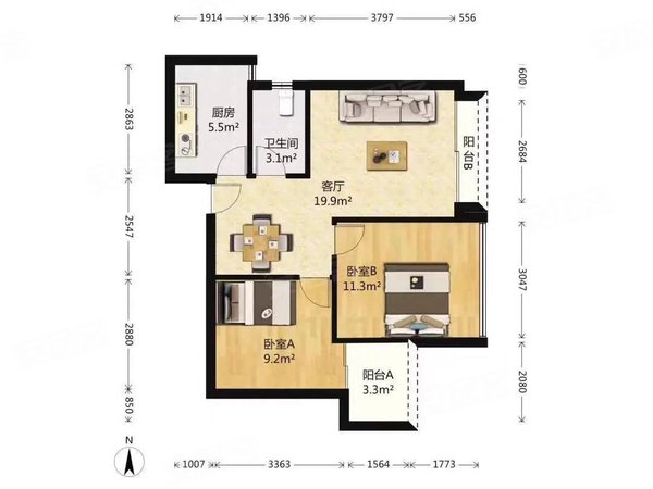 【多图】跑马地花园三期,珠江新城东租房,珠江新城 跑马地花园花园