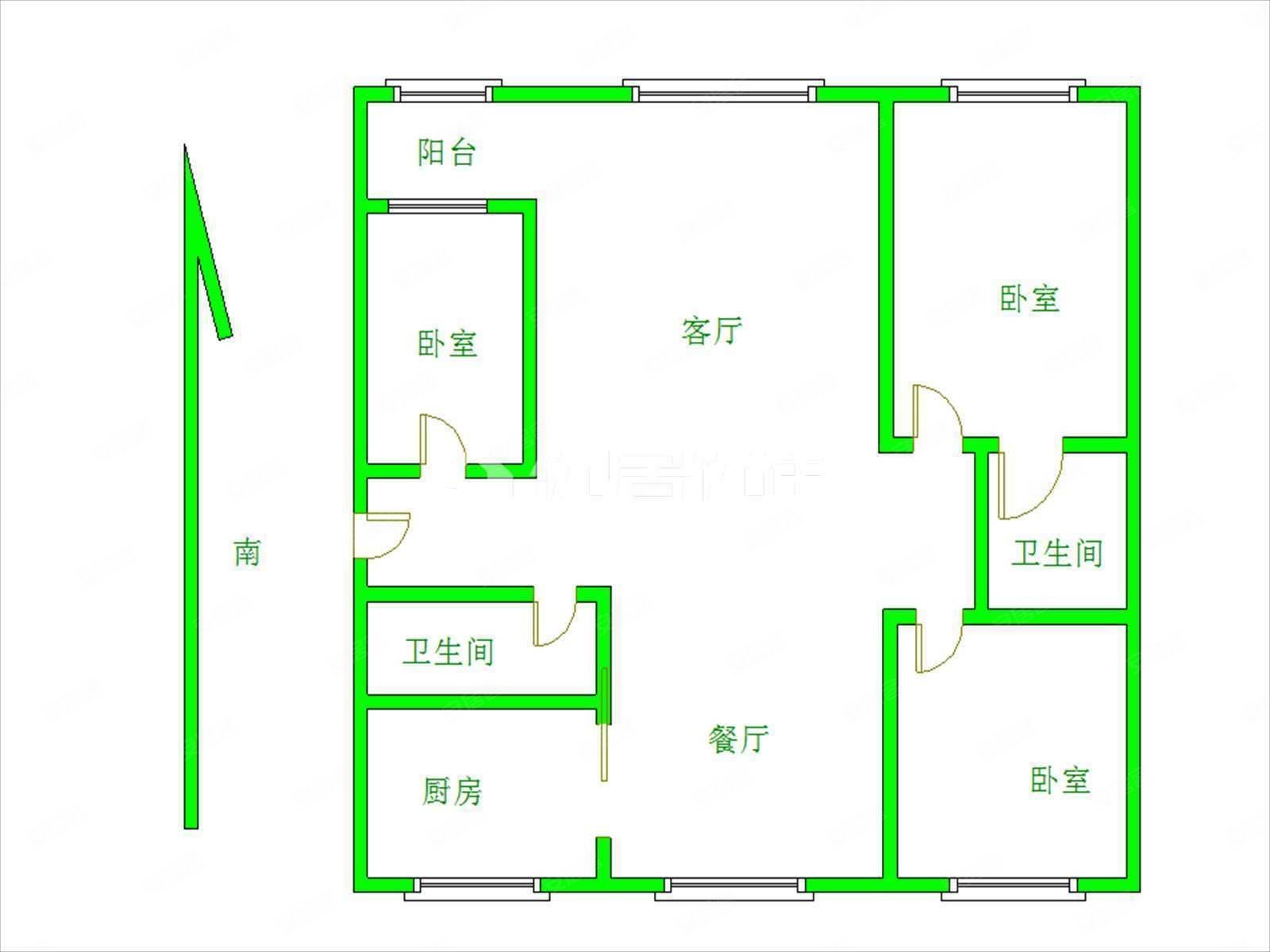 乌鲁木齐金河湾户型图图片