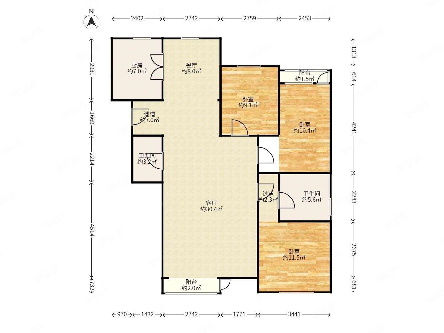 金泰丽湾悦栖山 商圈成熟 精装可拎包入住 南北通透
